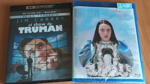 el show de truman 4k y pobres criaturas bluray