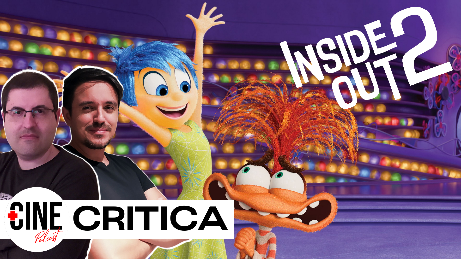 Crítica de Del Revés 2 - Inside out 2 (2024) - Sin Spoilers - Más Cine