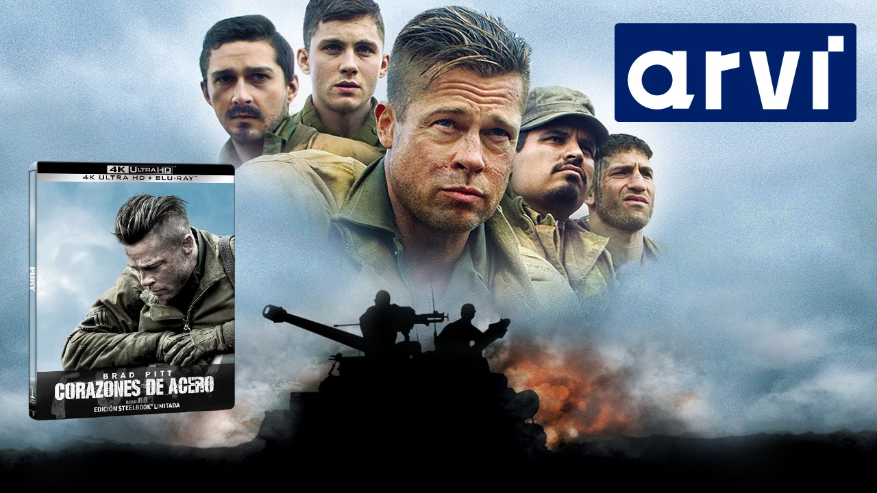 corazones de acero en 4k steelbook