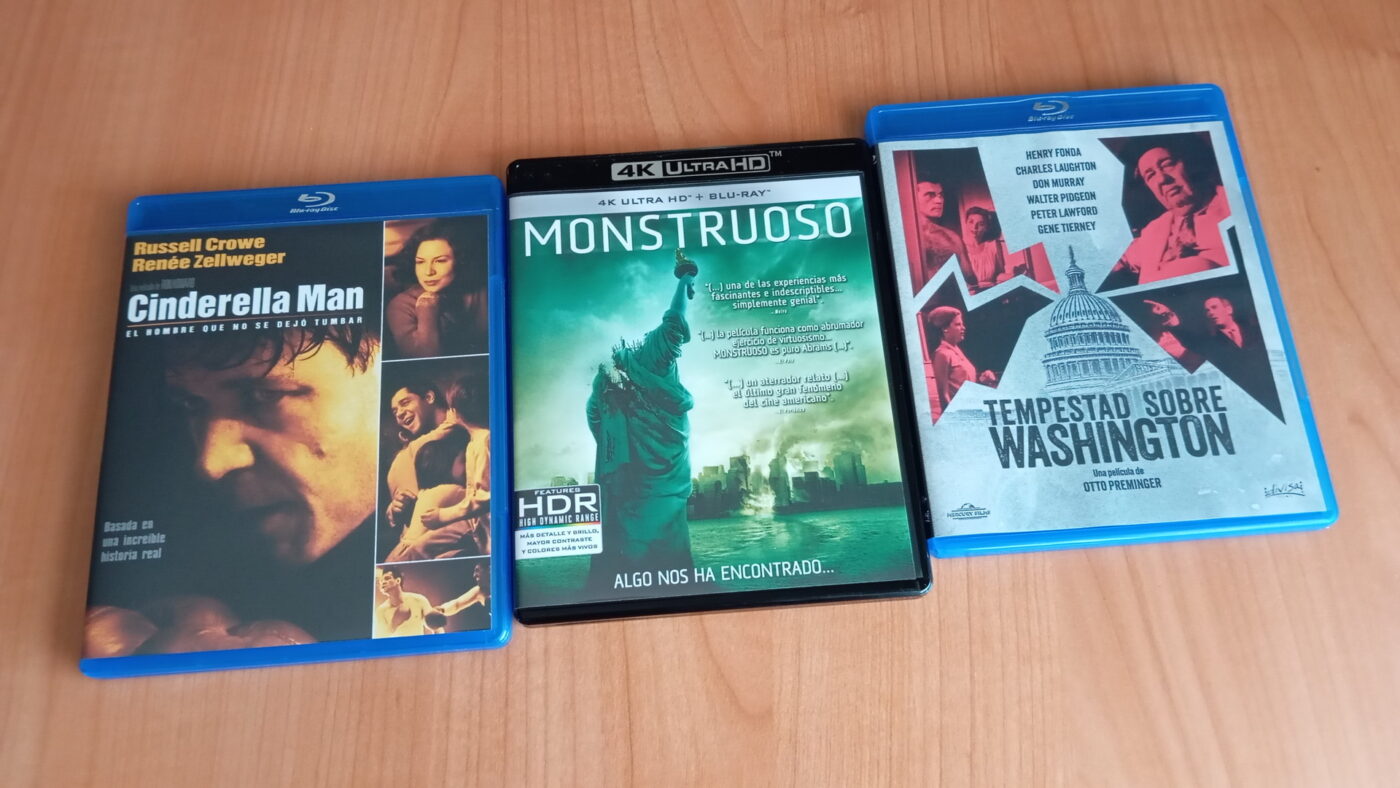 monstruoso en 4k y otros bluray de divisa