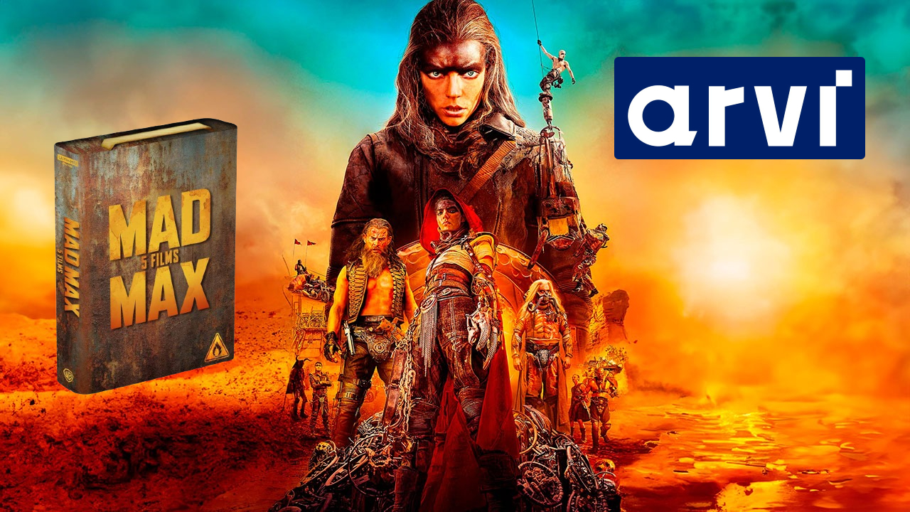 mad max saga en 4k bidon de gasolina